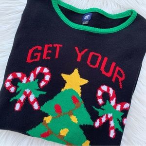 Route 66 Ugly Christmas Sweater “Get Your Jingle- On” Crewneck Mens 2XLT